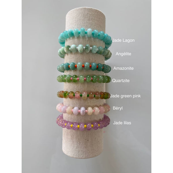 Bracelet perles colorées – Esprit bohème chic