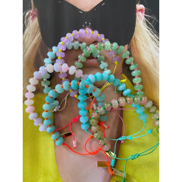 Bracelet perles colorées – Esprit bohème chic